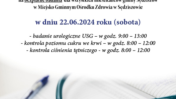 Gminny Dzień Zdrowia